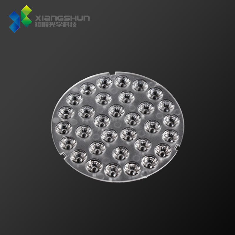 LED透鏡連體光面 φ80mm32合1大功率LED透鏡光學透鏡